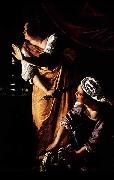 Artemisia gentileschi Judith and Her Maidservant with the Head of Holofernes, china oil painting artist